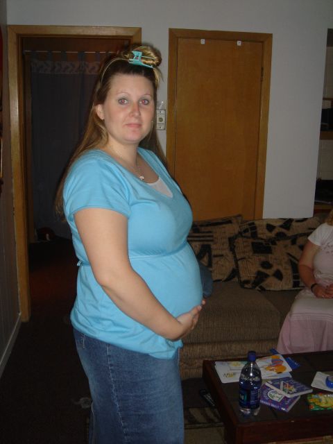 Cute pregnant Stacey